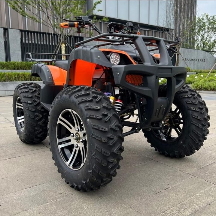 ORANGE UTILITY ATV QUAD