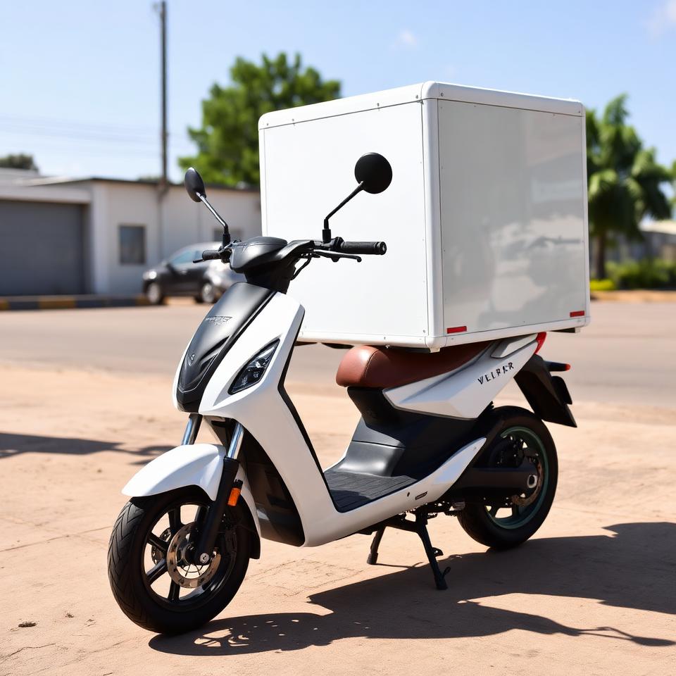 ELECTRIC CARGO DELIVERY SCOOTER