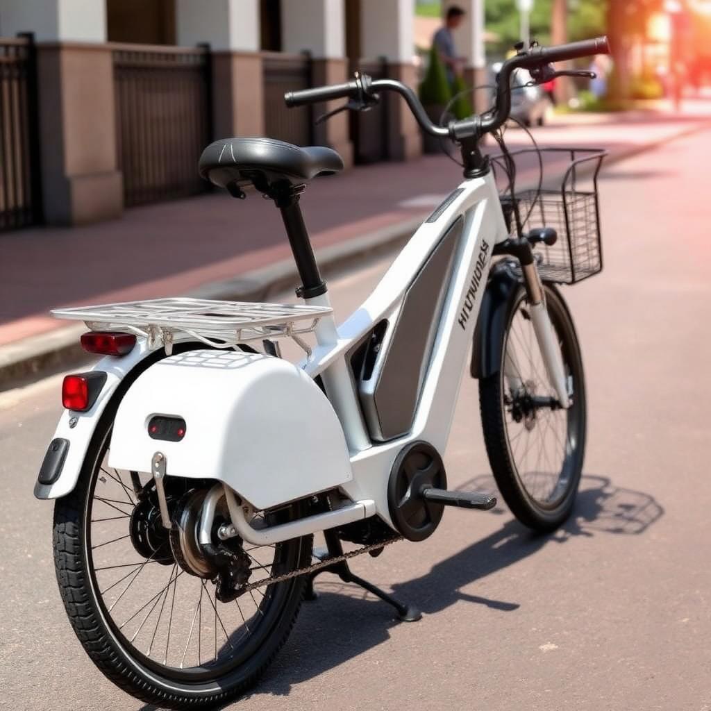 STEP-THROUGH CITY E-BIKE